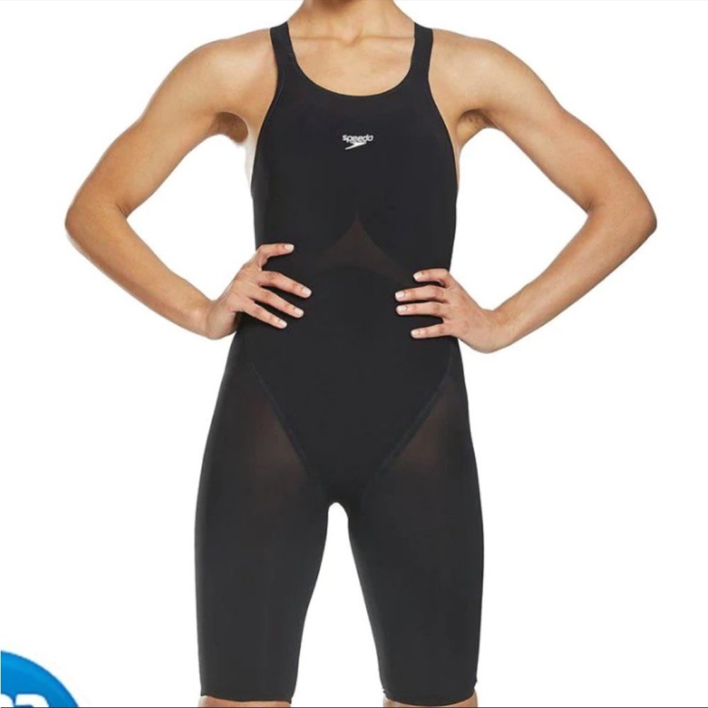 Speedo Fastskin LZR Pure Valor Tech Suit Kneeskin Swim Sz 25